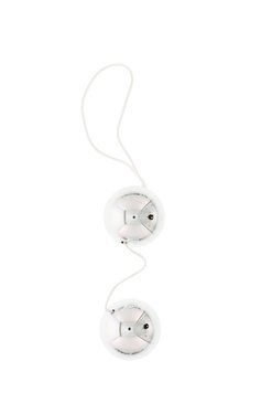 Вагінальні кульки DUO BALLS, SILVER DT50483 фото