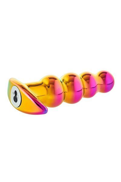 Анальна пробка із вібрацією скляна Dream Toys GLAMOUR GLASS DT21944 фото