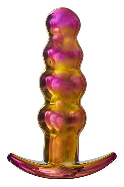 Анальна пробка із вібрацією скляна Dream Toys GLAMOUR GLASS DT21944 фото