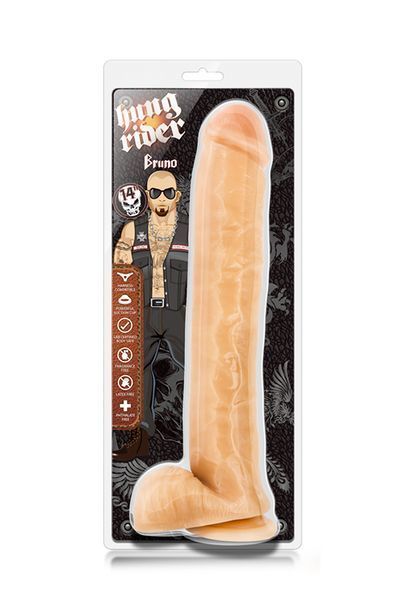 Фаллоимитатор Гигант HUNG RIDER BRUNO 14INCH DONG T330436 фото