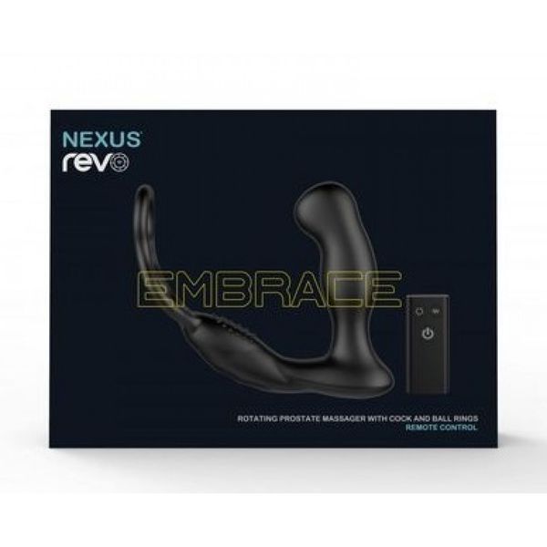 Массажер простаты Nexus Revo Embrace с вращающейся головкой NX21384 фото