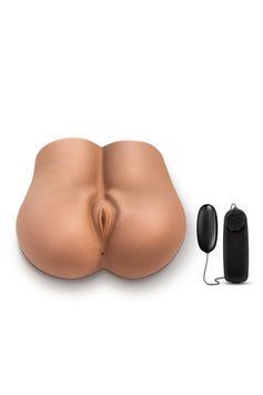 Мастурбатор з віброкулею та пультом Blush X5 Men два отвори, 29.7 см B331212 фото