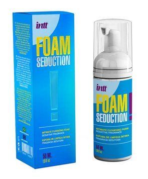 Пена для интимной гигиены Intt FOAM SEDUCTION! унисекс, с ароматом, 50 мл IN16370 фото