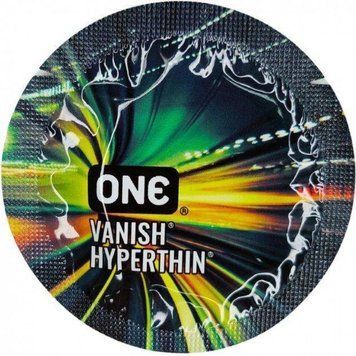 Набір ультратонких латексних презервативів One Vanish Hyperthin (ціна за 5 шт.) ON222107 фото
