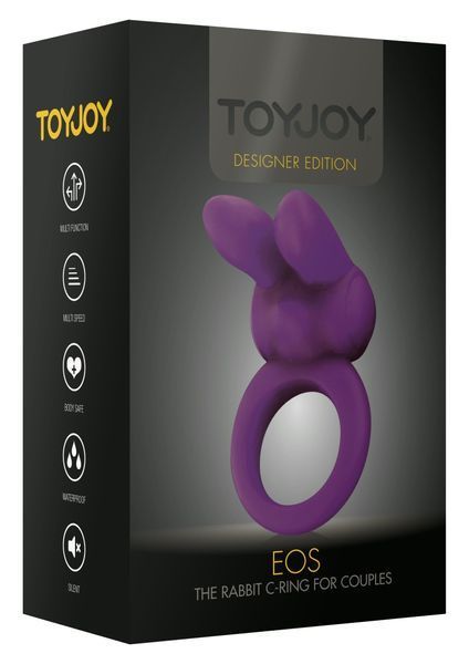 Эрекционное вибро кольцо Eos the Rabbit C-Ring TJ10381 фото
