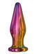 Анальна пробка з вібрацією скляна конусна Dream Toys GLAMOUR GLASS DT21942 фото 2