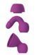 Вібромасажер DREAM TOYS QUEENPIN PURPLE DT21364 фото 4