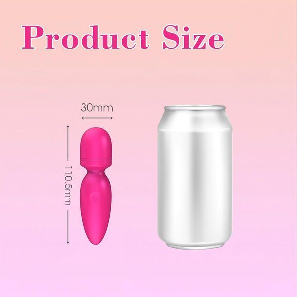 Міні-вібратор мікрофон Every Night Toys Amy рожевий, 10 режимів вібрації 42081 /YAI043mini фото