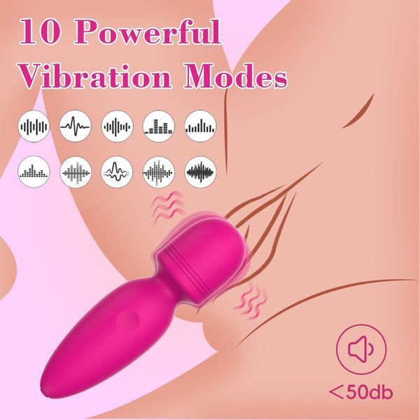 Міні-вібратор мікрофон Every Night Toys Amy рожевий, 10 режимів вібрації 42081 /YAI043mini фото