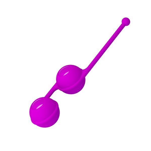 Вагінальні кульки Pretty Love Kegel фіолетові BI-014493-2 фото