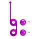 Вагінальні кульки Pretty Love Kegel фіолетові BI-014493-2 фото 6