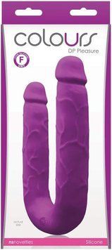 Подвійний фалоімітатор COLOURS DP PLEASURES PURPLE T280768 фото