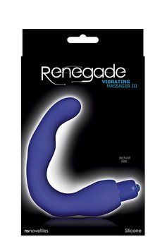 Вібромасажер простати RENEGADE VIBRATING MASSAGER III BLUE T280305 фото