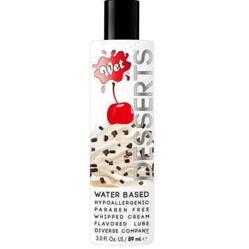 Їстівний Лубрикант WET Whipped Cream ( зі смаком вершків) 89 мл WT43066 фото
