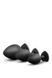 Набір анальних пробок LUXE BLING PLUGS TRAINING KIT BLACK T330852 фото 4