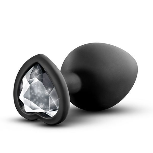 Анальная пробка с камнем Blush TEMPTASIA BLING PLUG SMALL BLACK T331050 фото