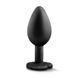 Анальная пробка с камнем Blush TEMPTASIA BLING PLUG SMALL BLACK T331050 фото 5