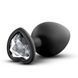 Анальная пробка с камнем Blush TEMPTASIA BLING PLUG SMALL BLACK T331050 фото 4