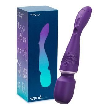 Вібромасажер Мікрофон Wand by We-Vibe, фіолетовий W44023 фото