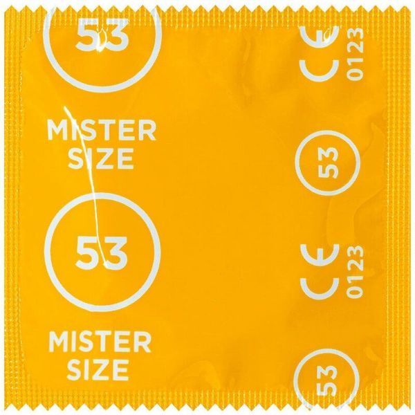 Презервативи ультратонкі Mister Size латексні, 53 мм (ціна за упаковку, 3 шт.) 4136900000 фото