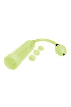 Помпа для члена Whipsmart Glow In The Dark 3 кільця в комплекті, що світиться в темряві, 23.5 см WS160730 фото