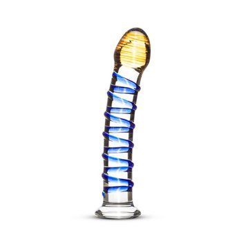 Фалоімітатор скло Glass Dildo No.01 G60186 фото