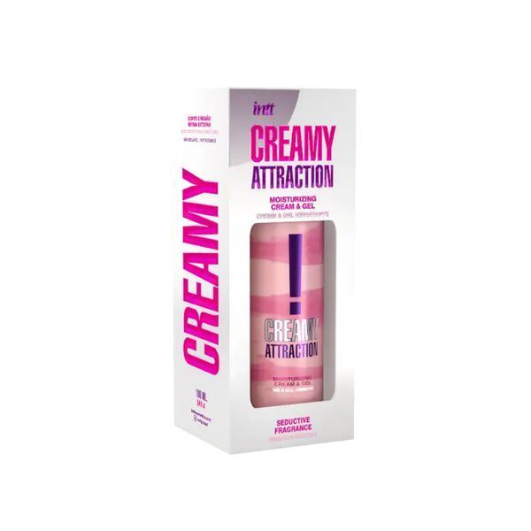 Крем-гель для тела с соблазнительным ароматом Intt Creamy Attraction Seduction! для поцелуев, 100 мл IN16394 фото