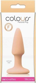 Анальна пробка COLOURS PLEASURES MINI PLUG FLESH T280723 фото