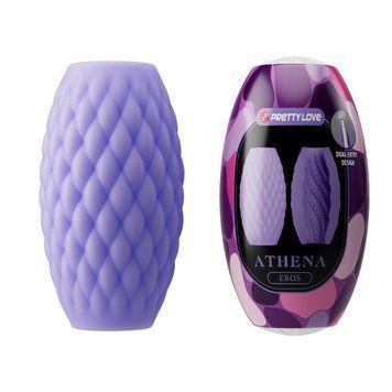 Мастурбатор яйце PRETTY LOVE Athena Eros фіолет, 7.6 х 4.2 см BM-00900T99-2 фото