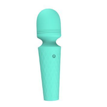 Міні-вібратор мікрофон Every Night Toys Sharon бірюзовий, 10 режимів вібрації 42011 /YAI 066 фото