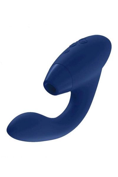 Інноваційний безконтактний стимулятор Womanizer Duo Blueberry W44056 фото