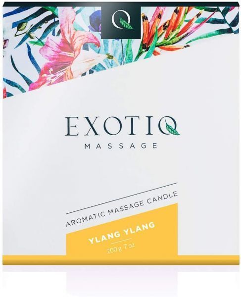 Массажная свеча Exotiq Massage Candle Ylang Ylang 200g 215646 фото