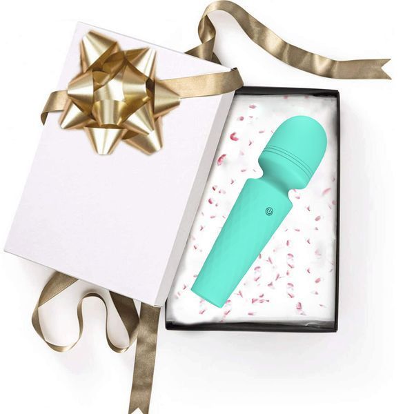 Мини-вибратор микрофон Every Night Toys Sharon бирюзовый, 10 режимов вибрации 42011 /YAI 066 фото