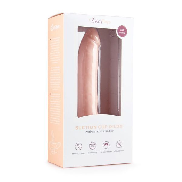 Фалоімітатор з присоскою Easytoys реалістичний, 21 см ET080SKN фото