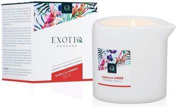Масажна Свічка Exotiq Massage Candle Vanilla 200g 215647 фото