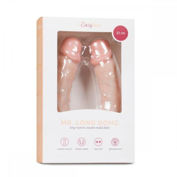 Двосторонній реалістичний фалоімітатор EasyToys " Mr. Long Dong&raquo; 33cm ET63552 фото