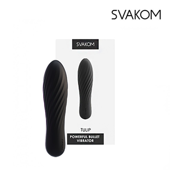 Вібропуля SVAKOM TULIP VIBRATOR BLACK S420069 фото