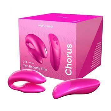 Вібромасажер для пар We-Vibe Chorus, Pink W44011 фото