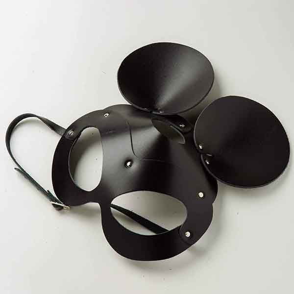 Маска Mickey Mouse Leather, Black F61261 фото