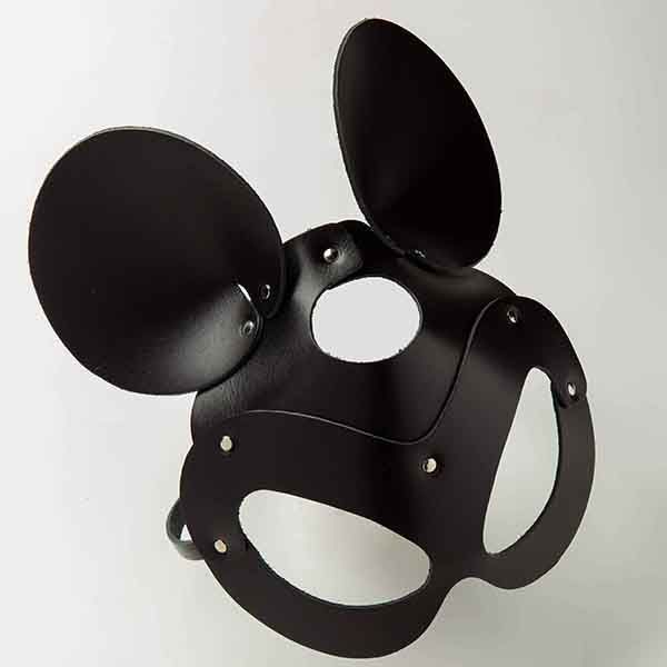 Маска Mickey Mouse Leather, Black F61261 фото