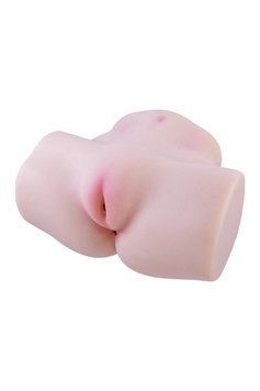 Мастурбатор із 2 тунелями NMC Life Like Masturbator із силікону, 13.9 см N111942 фото