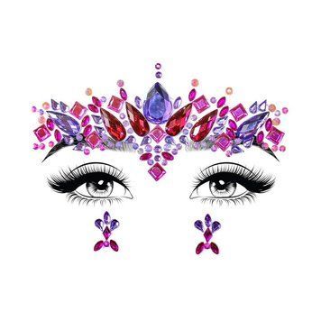 Наклейка для обличчя Leg Avenue Elektra face jewels sticker LA0221S фото